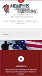 Mobile Screenshot of barberacademy.net